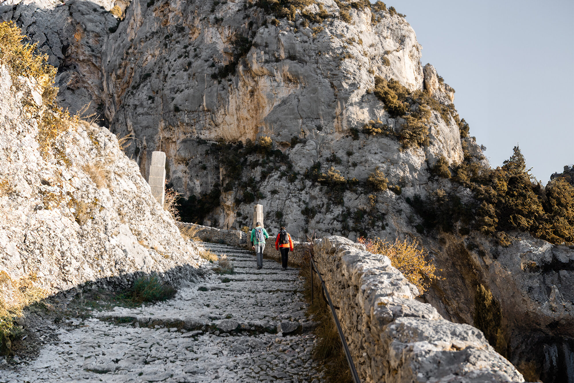 Randonnée dans les gorges de Provence