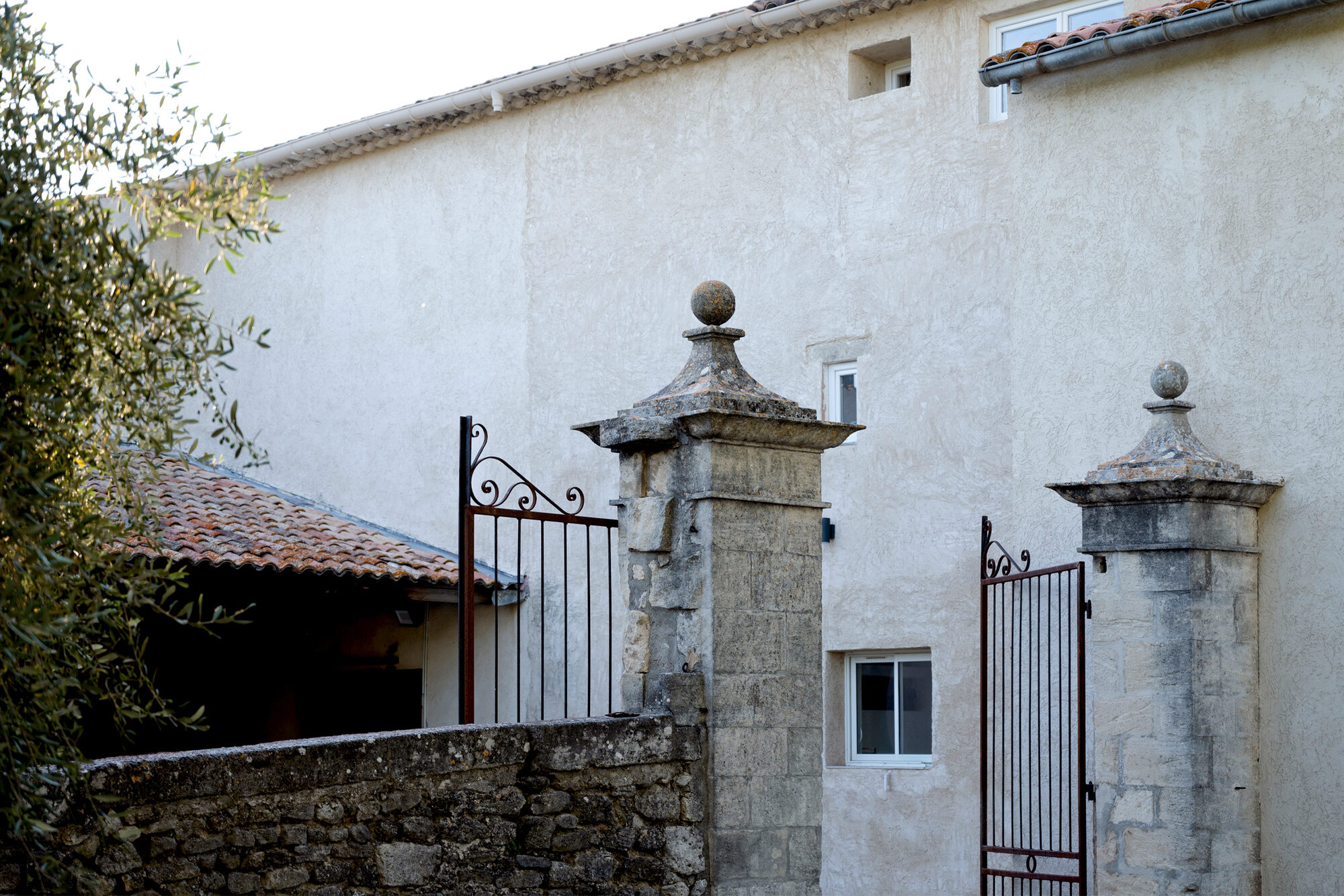 L'entrée du Domaine Paradis