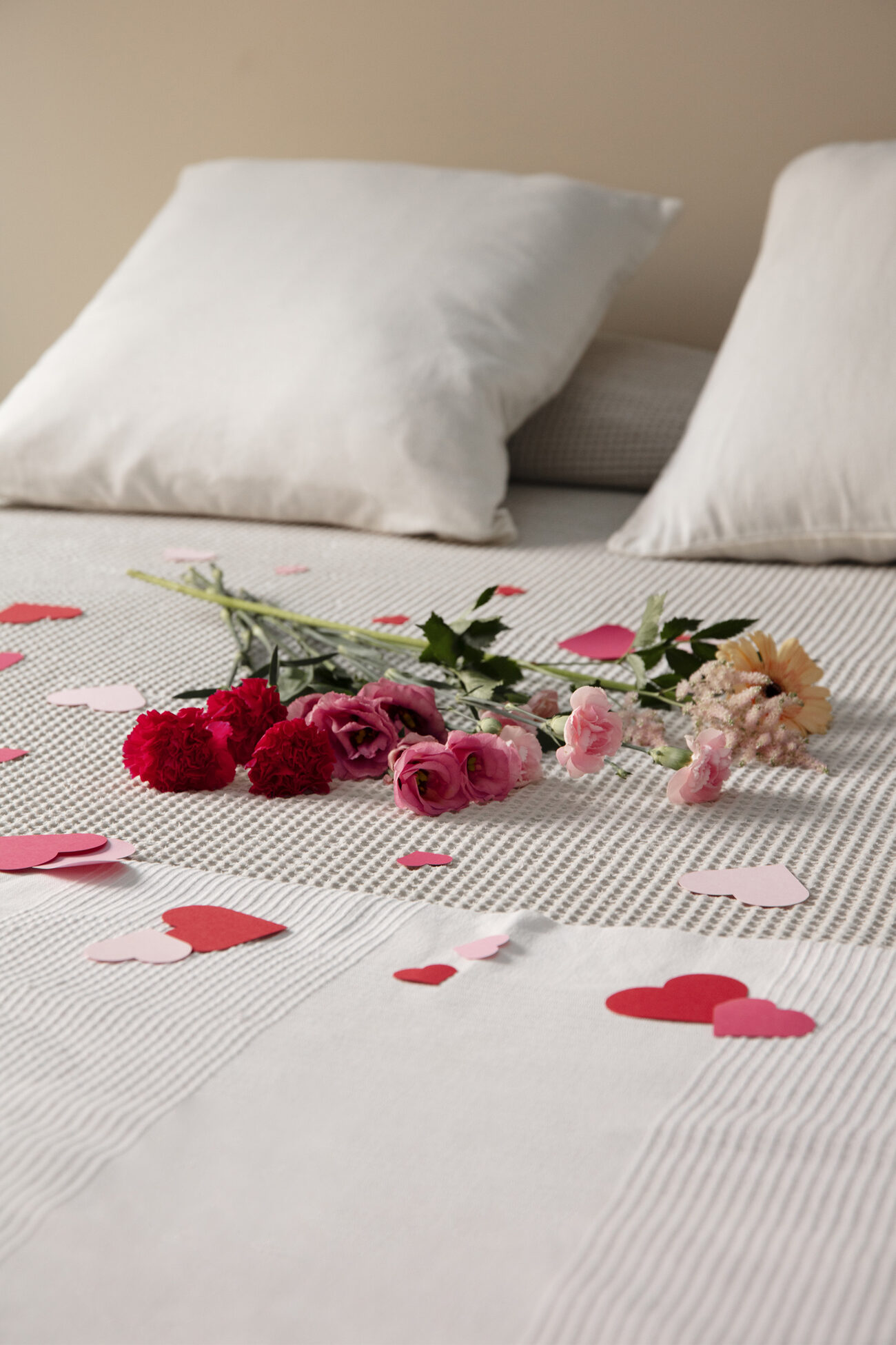 Décoration florale romantique
